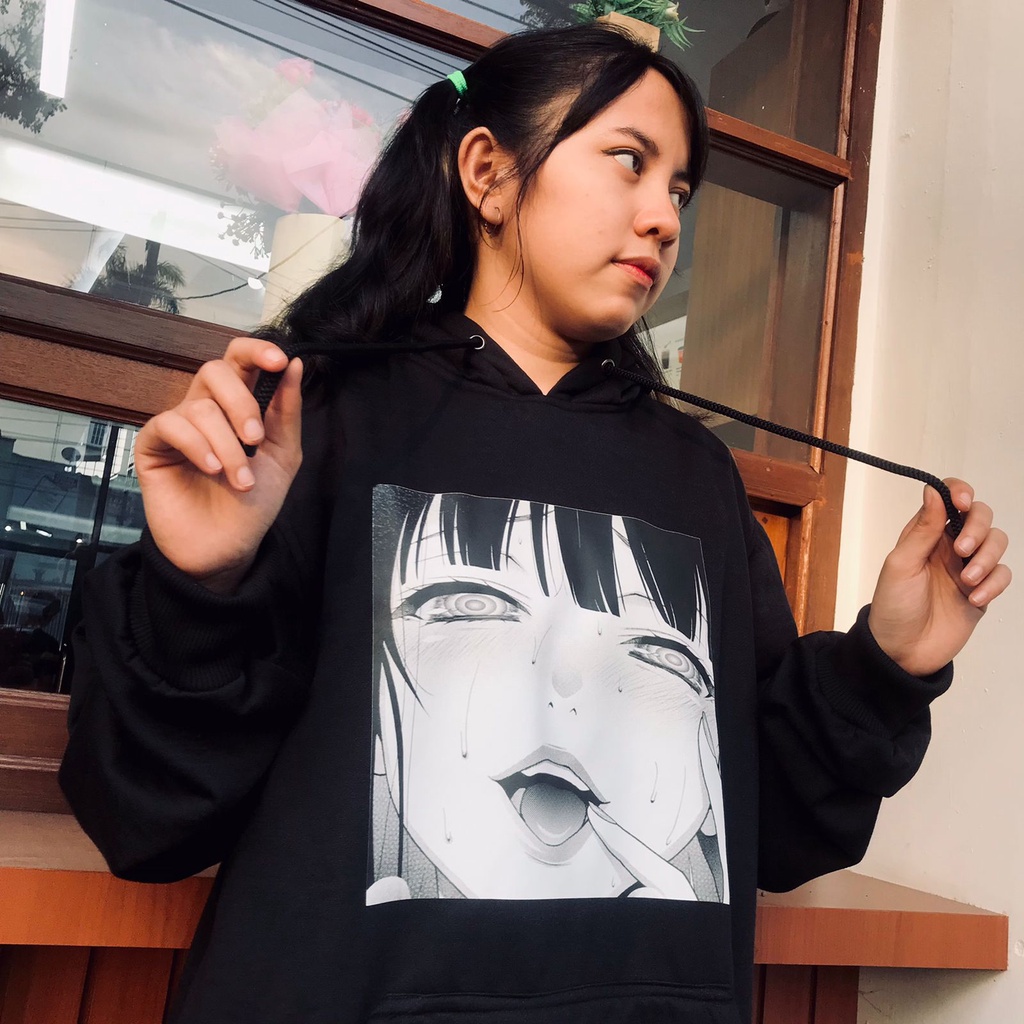 Hoodie Streetwear Ahegao One Panel Hentai