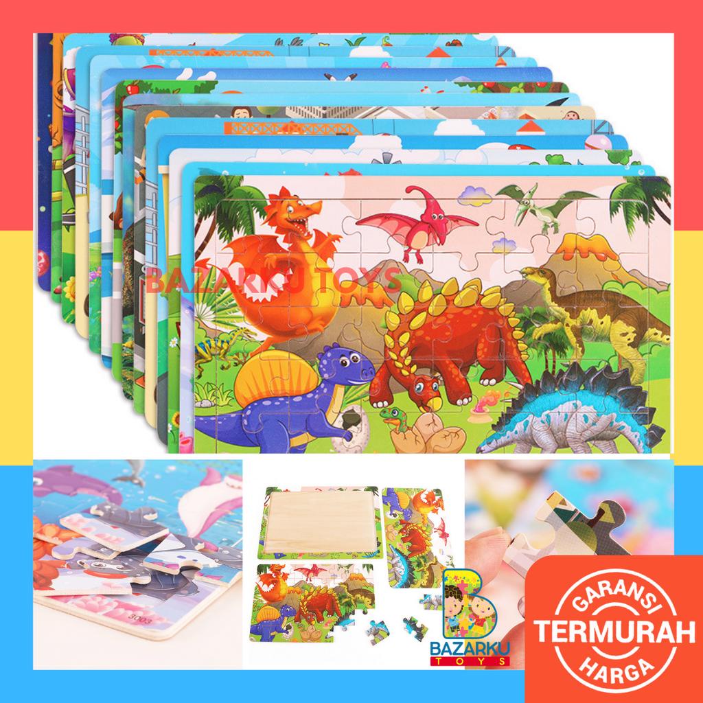 Puzzle 30 Pcs Mainan Puzzle Anak Wooden Puzzle Jigsaw Puzzle Edukasi Anak Wooden Toys Mainan Kayu Mainan Puzzle Kayu Puzzle Edukasi