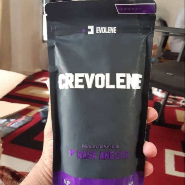 Crevolene Creatine Evolene 330 gram Rasa Anggur  creatine monohydrate