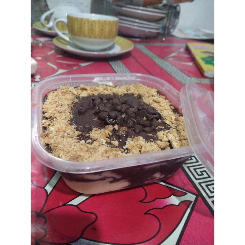 

eClair dessert / dessertbox / dessertcup