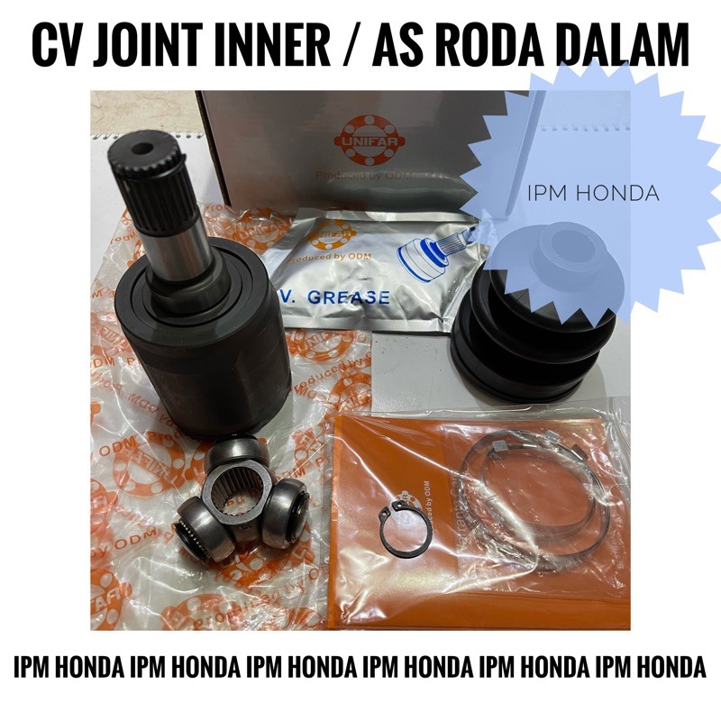 HI SEL CV Joint Inner As roda dalam Manual Honda Jazz S RS GE8 City GM2 IVTEC 2009 2010 2011 2012 2013 Kanan Kiri Sama