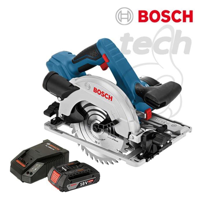 Mesin Circular Saw Baterai / Cordless Circular Bosch GKS 18 V-Li su