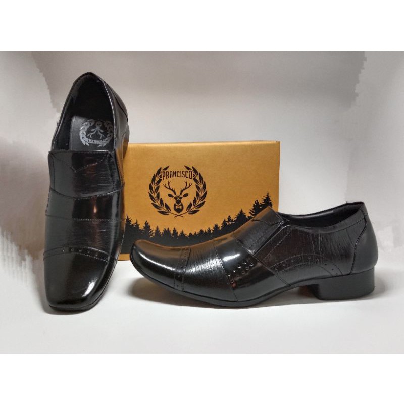 sepatu pantofel pria formal bahan kulit asli original leather PRANCISCO