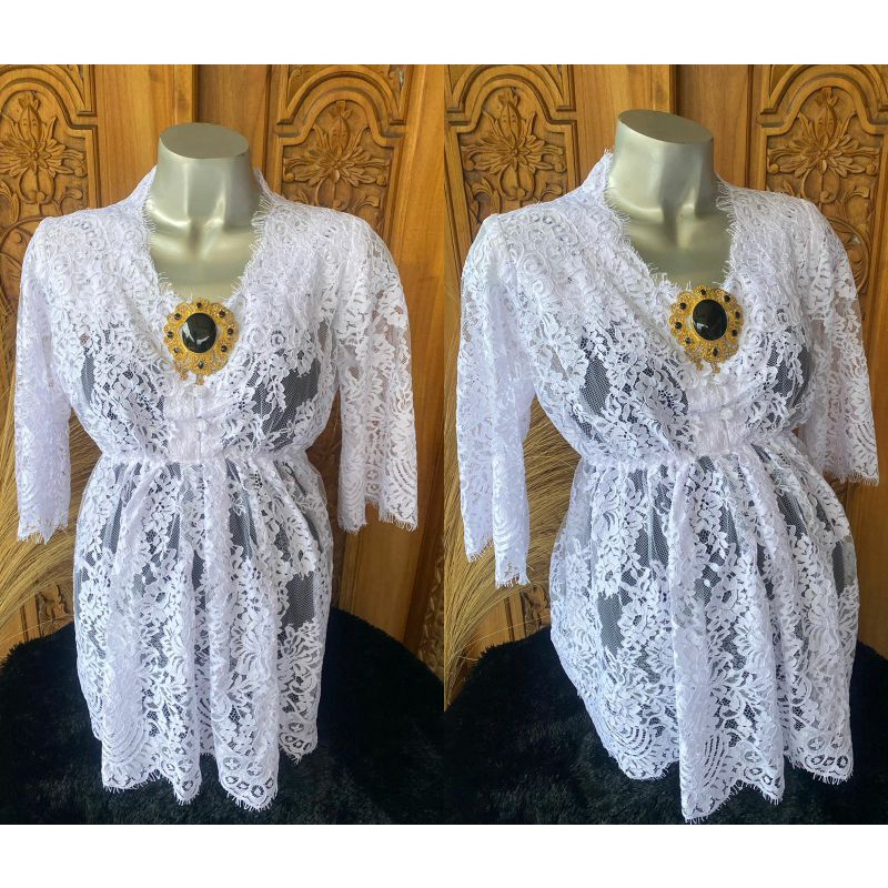 Kebaya Bali By Ani Kebaya Hamil Leher Segilima