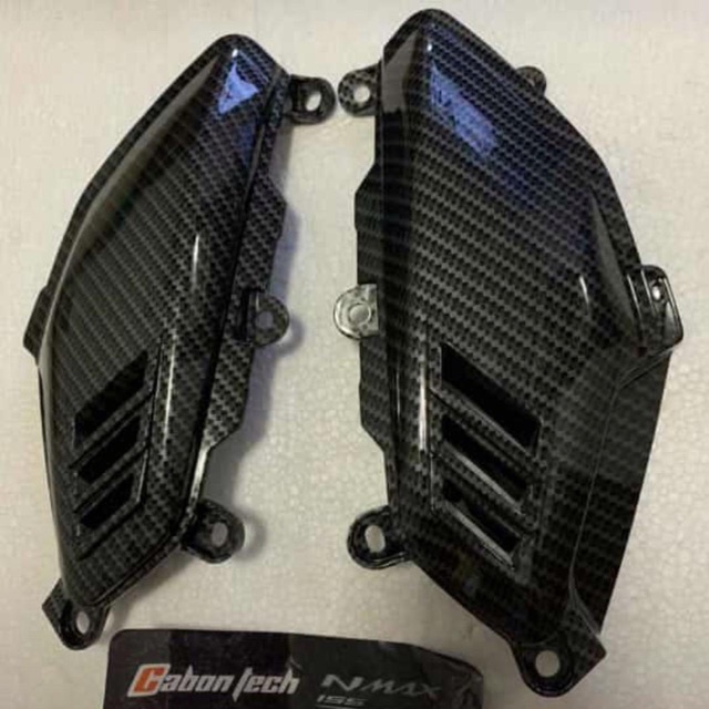 Pijakan nmax carbon sirip hiu