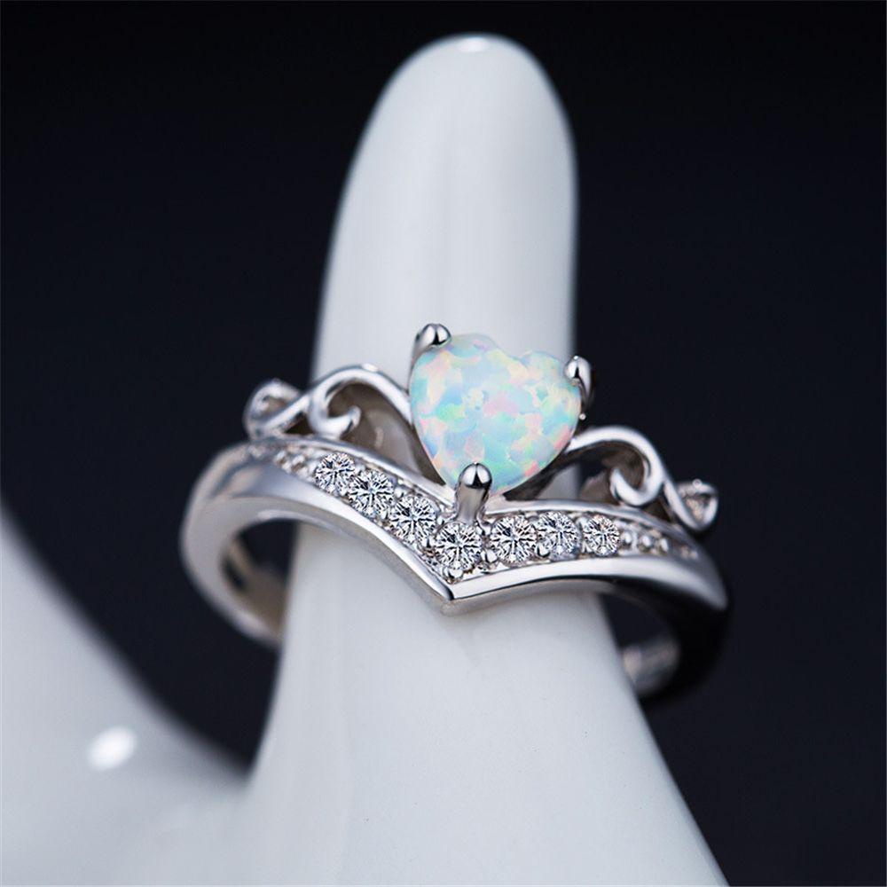 PREVA Oval Ring for Women Fashion Gift Wedding Promise Friendship Rings