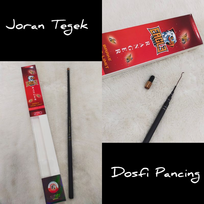 Joran Pancing Tegek Iguruai Eagle Ranger 270