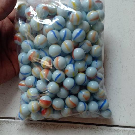 

One and Only Kelereng susu 1 kg gundu motif susu Guli susu