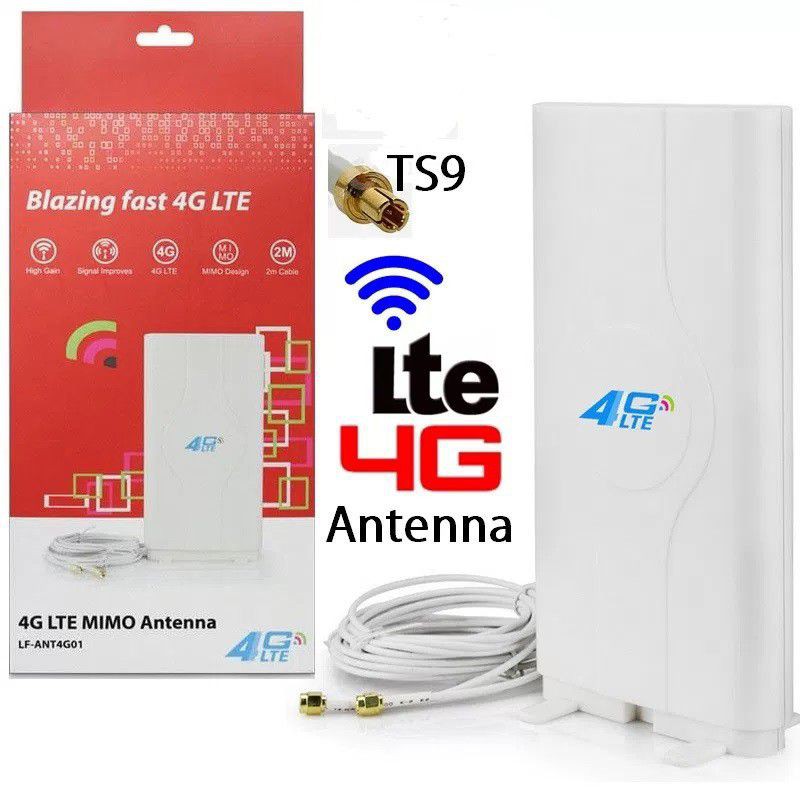 Omni Minimax G45 Antena Eksternal 4G LTE 45dBi dengan Konektor TS9 terbaik