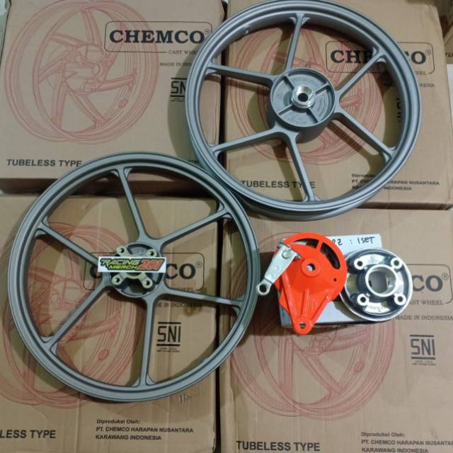 Velg BRT Chemco Grey Jupiter Rx King Fizr