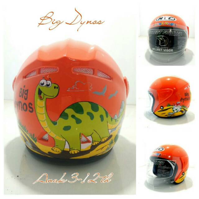 Helm anak NTC ready