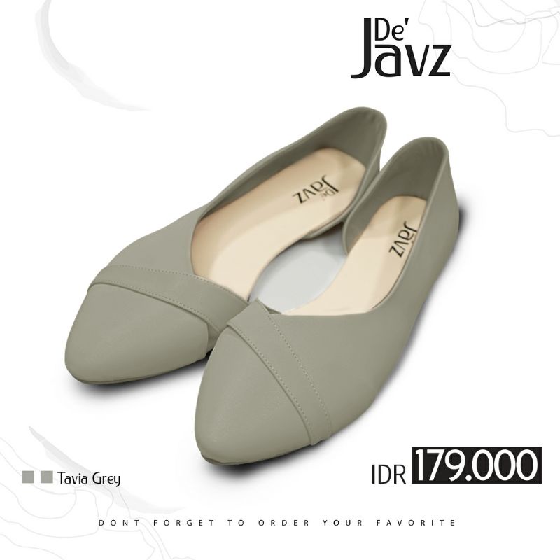 SEPATU FLAT TAVIA || De'Javz