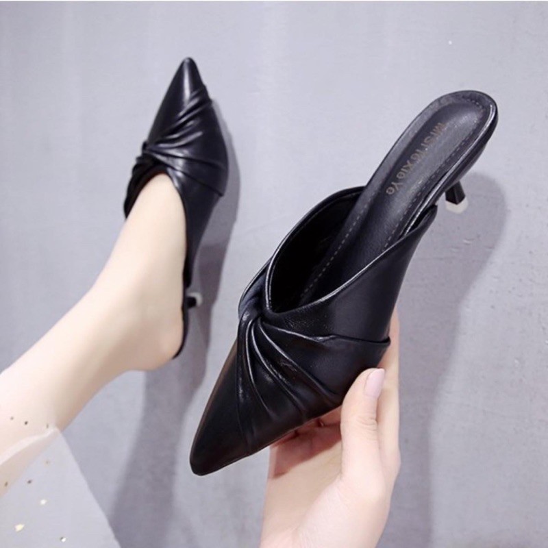 Heels wanita B317 import realpict