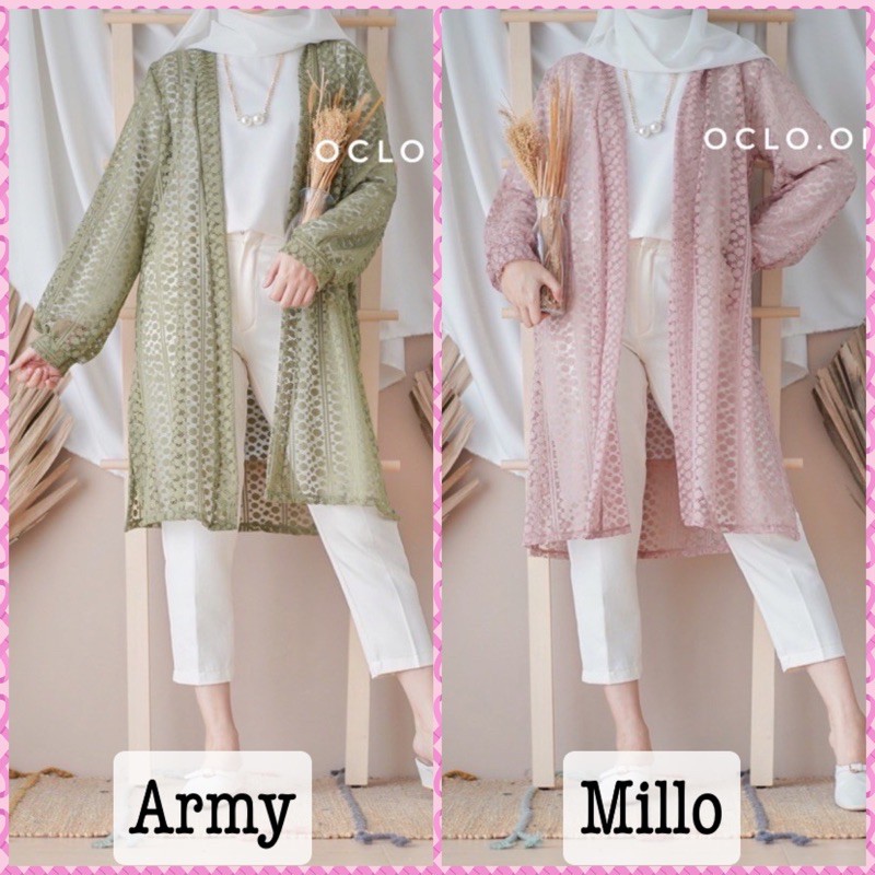 Ivola Outer Millo Milo Army by Oclo Official Oclo.official