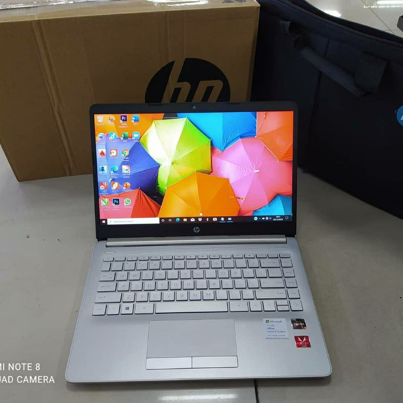 LAPTOP HP 14s Ryzen 5-3500U -8GB -512SSD-VEGA 8-14"FHD-WIN10-OFFICE