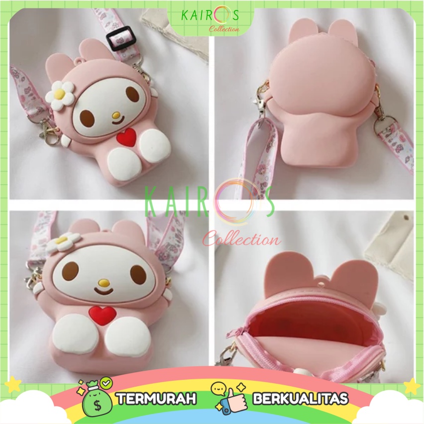 Tas Rubber Jelly Anak - Tas Selempang Anak