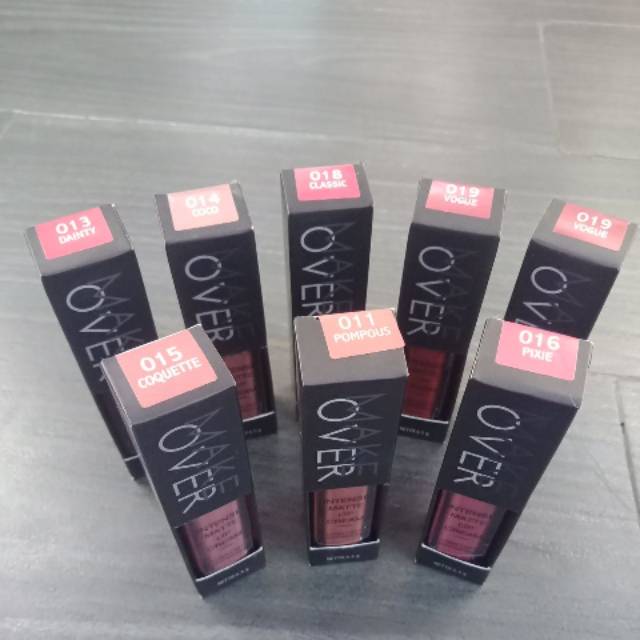 Makeover intense matte lipcream