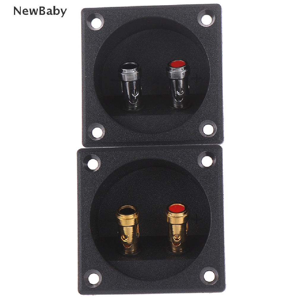 NewBaby 1Pc 50mm Round Cup Subwoofer Plug Car Stereo Speaker Box Terminal Connector ID
