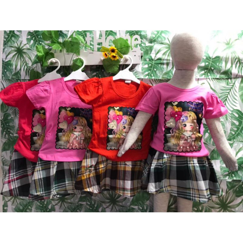 STELAN ANAK PEREMPUAN USIA 1-5 TAHUN/STELAN ROK ANAK PEREMPUAN/STELAN MURAH
