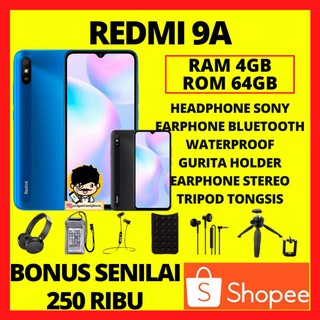 Redmi 9A 3/32    Garansi Resmi Xiaomi Xiomi Redmi 9A 3/32 dan