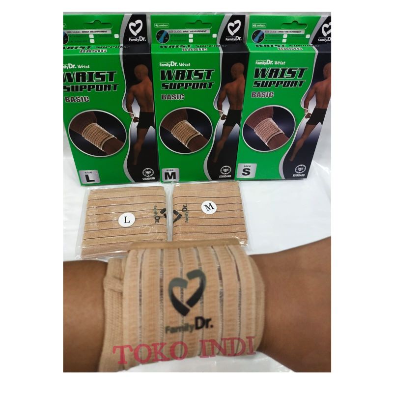 Penyangga Pergelangan Tangan Family Dr/Dekker/Wrist Support Basic Family Dr