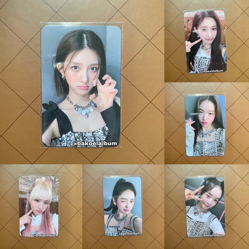 PHOTOCARD SOUNDWAVE R1 WONYOUNG YUJIN REI LEESEO LIZ GAEUL