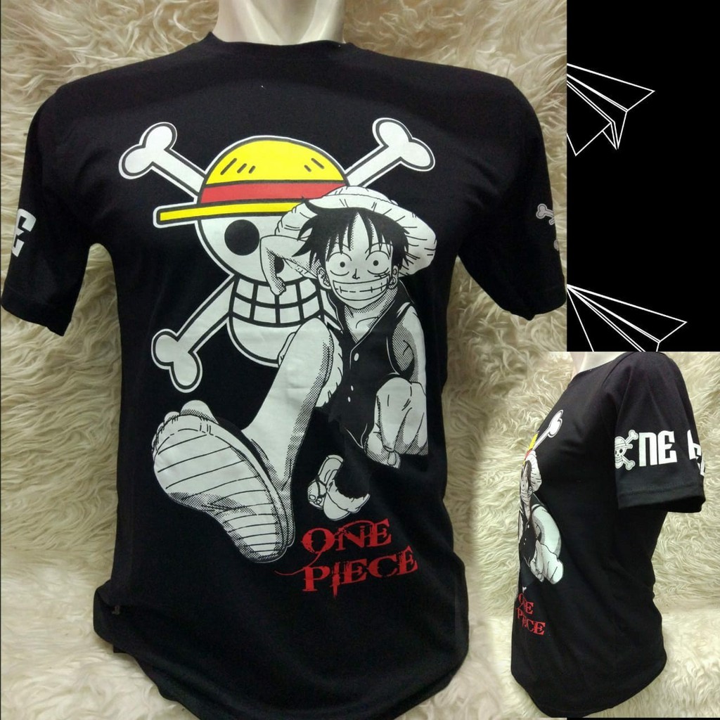 Baju anime - Kaos Anime One Piece Lengan pendek 04