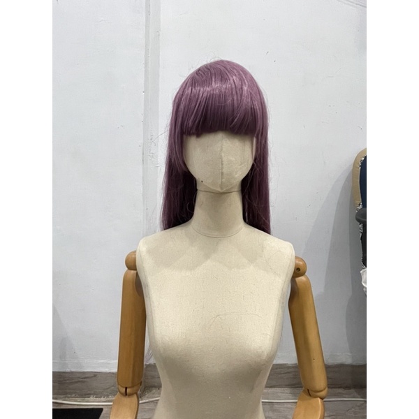 [RENTAL] Wig Ungu Cap Sisir