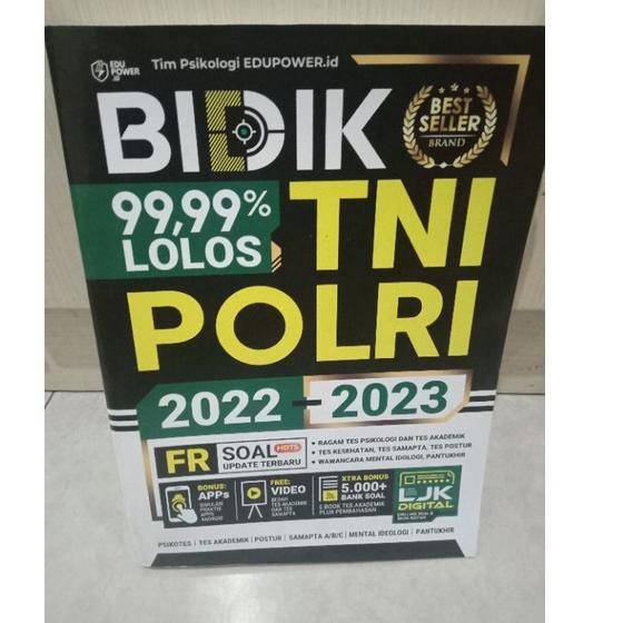

Terlaris.. TNI POLRI 2022 - 2023 BIDIK 99,99% LOLOS TNI POLRI 2022-2023