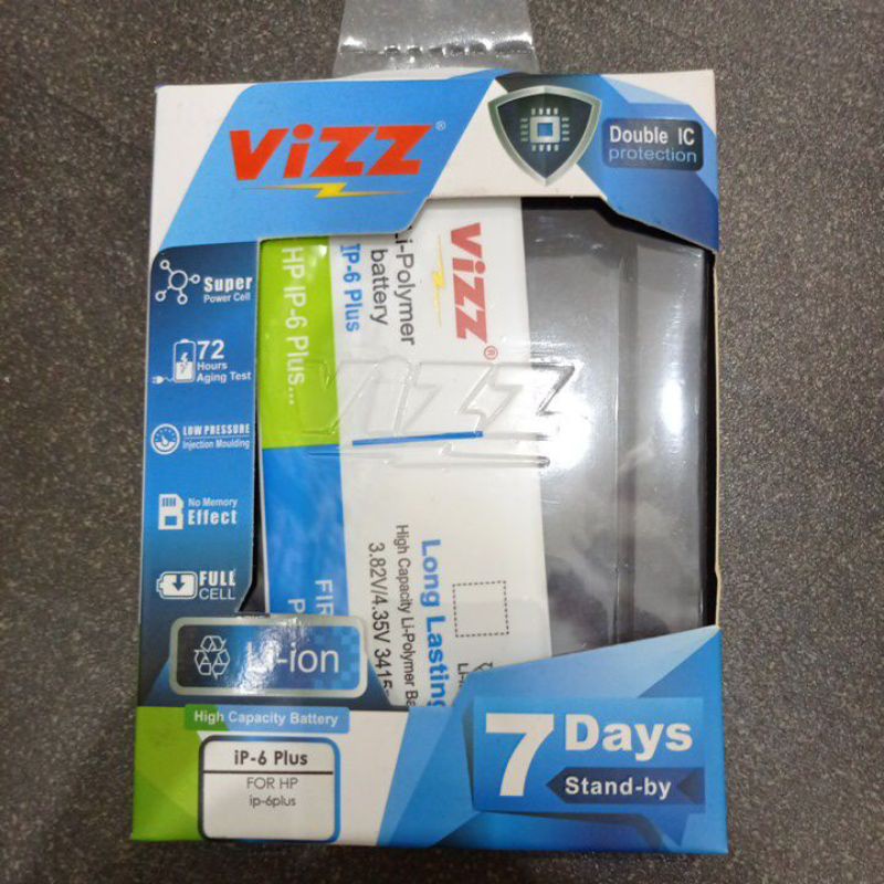 Baterai vizz doble ic ipone6+