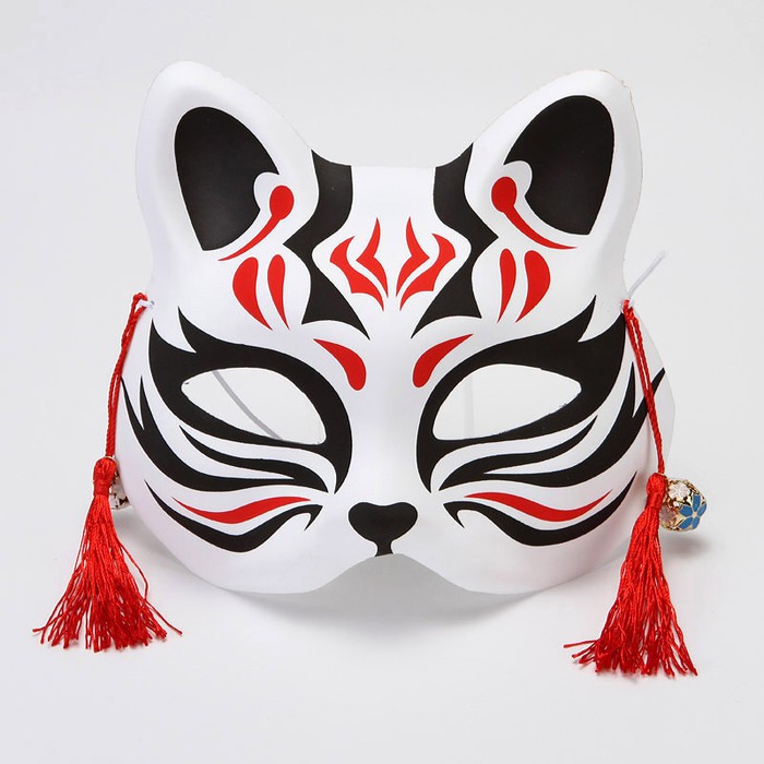 TOHK topeng kitsune fox bunkasai japanese festival mask halloween