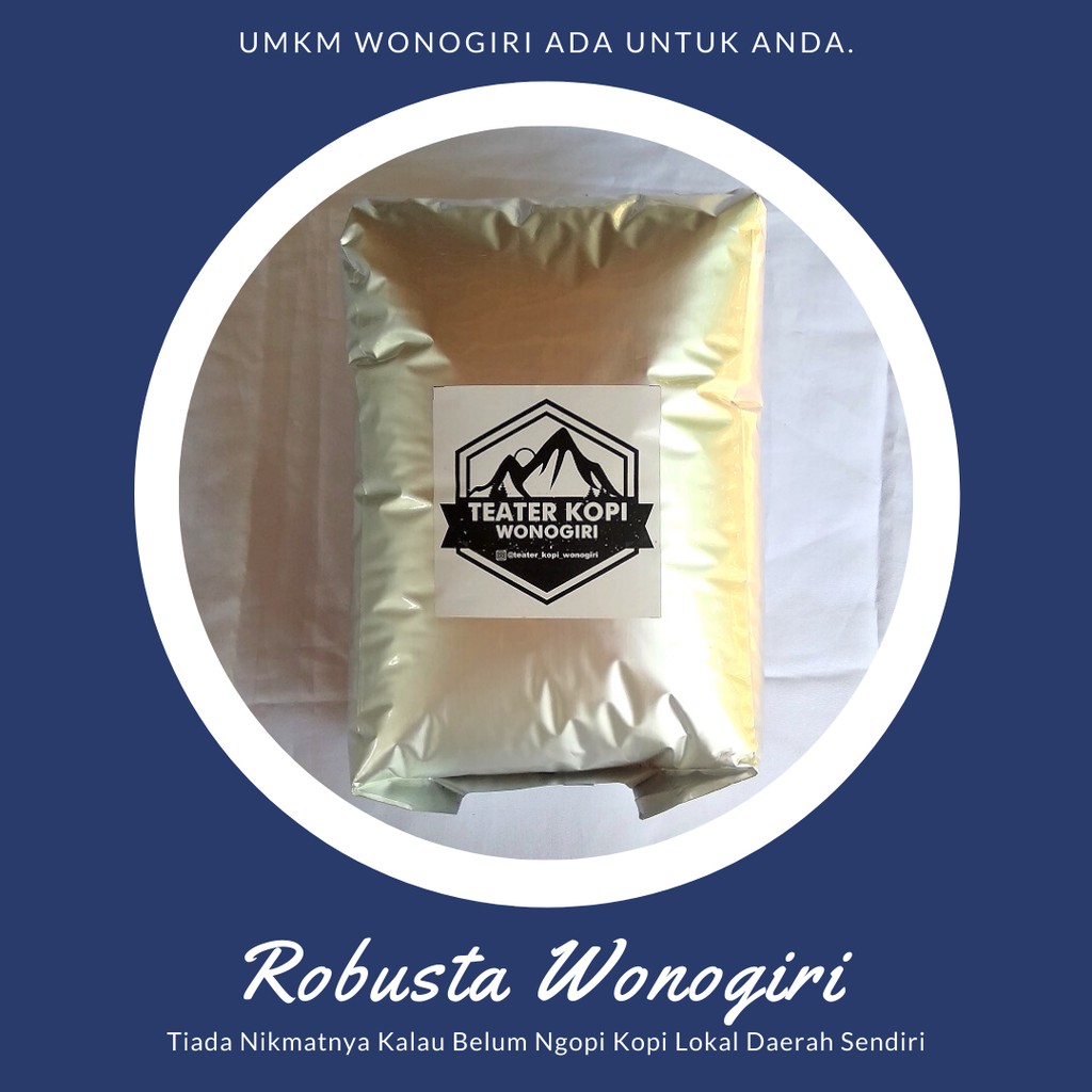 

Kopi Wonogiri 1 kg - KOPIWO - Kopi Robusta - Kopi Bubuk - Kopi Brenggolo - Kopi 100% Asli
