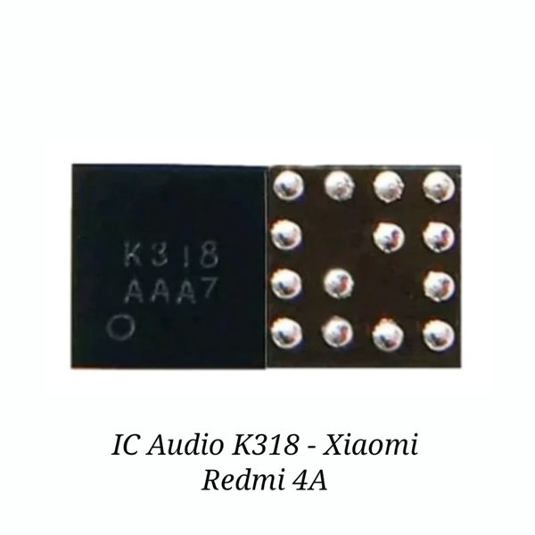 Ic Audio K318 Ic Audio Xiaomi Redmi 4A Original