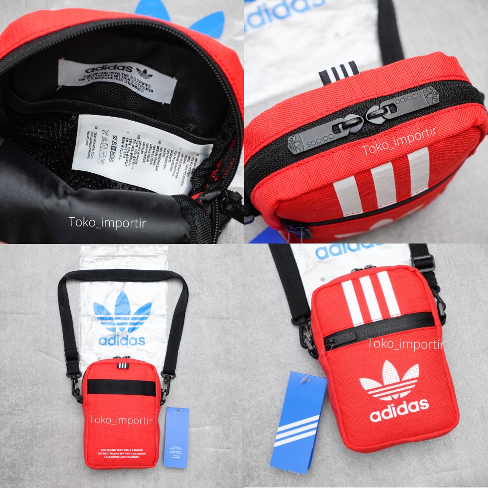 Tas Slingbag Adidas Mini / Tas Selempang Pria Mirror ORI Import Unisex