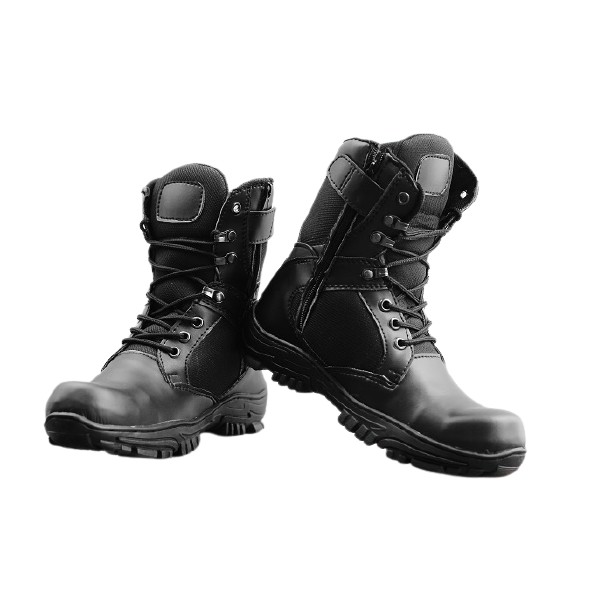 Safety Boots Delta Cordura High USA 8 INCHI Ujung Besi Army Tactical - Cream / Bisa Bayar Di Tempat