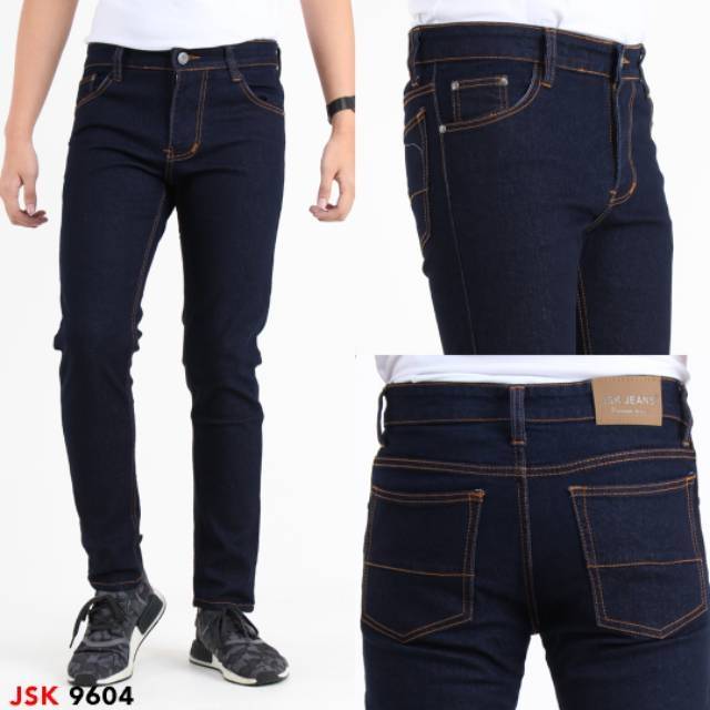 Celana Jeans Cowok Panjang Skinny Jeans JSK Jeans