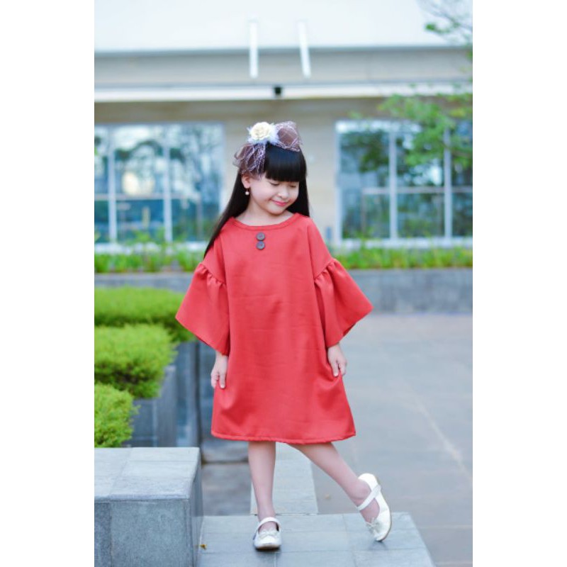 VINTAGE DRESS ANAK BABY SYIRA || MOSCREPE