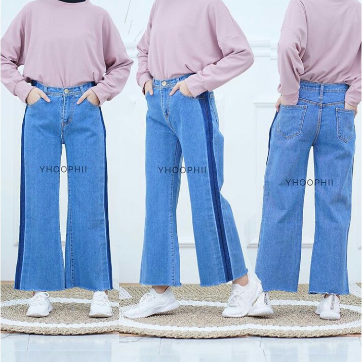 Kulot Jeans List Tag Benefit Yp 7823