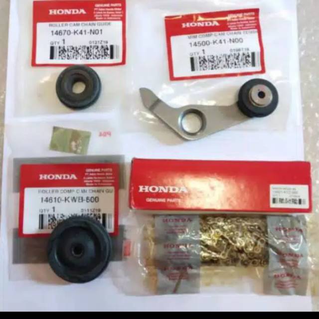 Rantai keteng set supra x 125 helm in blade 125 fi new supra x 125 fi original ahm