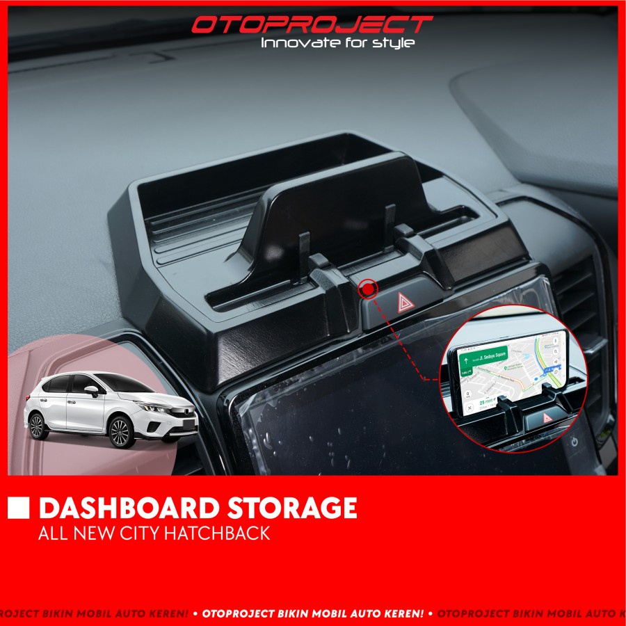 Dashboard Front Storage Mobil All New City Hatchback 2021 Up