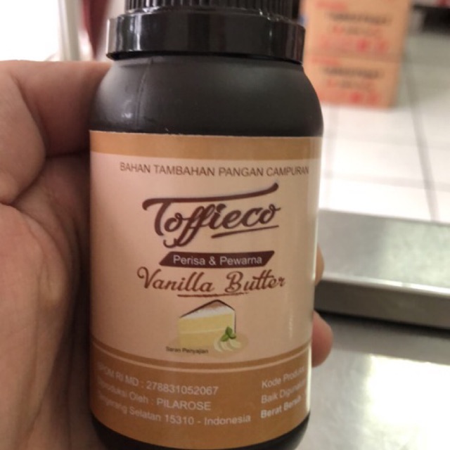 

Toffieco perisa vanilla butter pasta 100gr