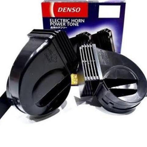 Terbaru - ORIGINAL  Klakson Denso Keong Waterproof Original Paket Komplit Universal Motor Dan Mobil 