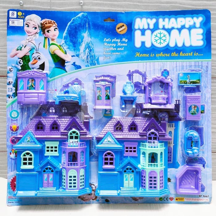  Mainan  My Happy Home Frozen  Anak Rumah  Perabotan Rumah  