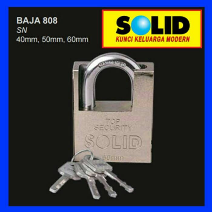 SOLID - GEMBOK PAGAR SOLID BAJA 808