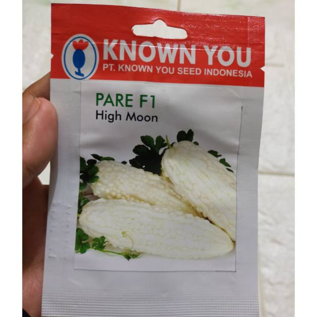 KYS PARE F1 HIGH MOON | BENIH BIJI PARE PUTIH KNOWN YOU SEED | BUKAN PARE PARIA LIPA HIJAU SAYUR