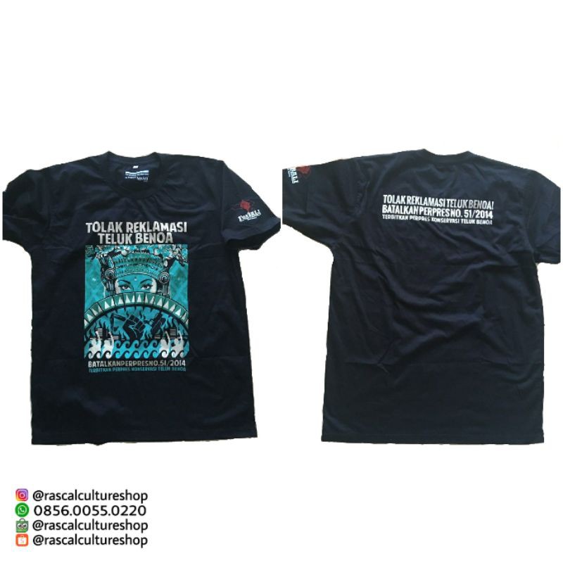 TSHIRT BTR (BALI TOLAK REKLAMASI)