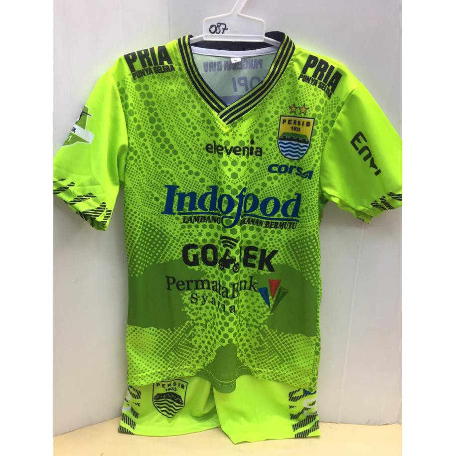 obral kaos jersey setelan anak persib bandung KIPER HIJAU 2018-2019 -gallspt