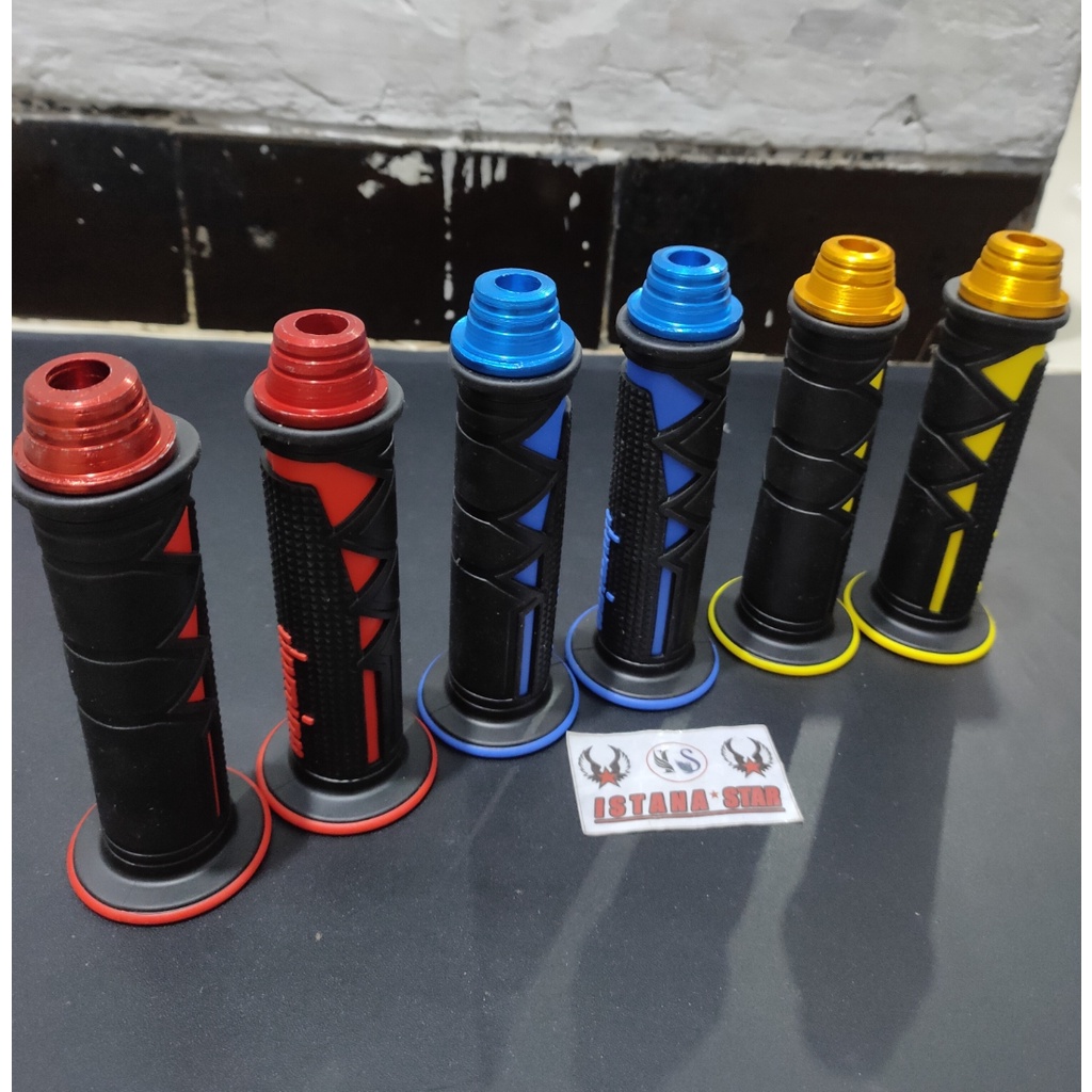 paket promo handgrip plus jalu stang universal