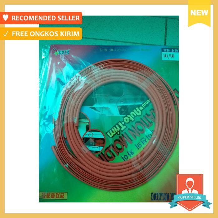 Lis Pintu Karet Mobil Merah