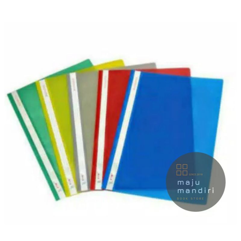 

Business File A4 MAP Folio Plastik Warna Random